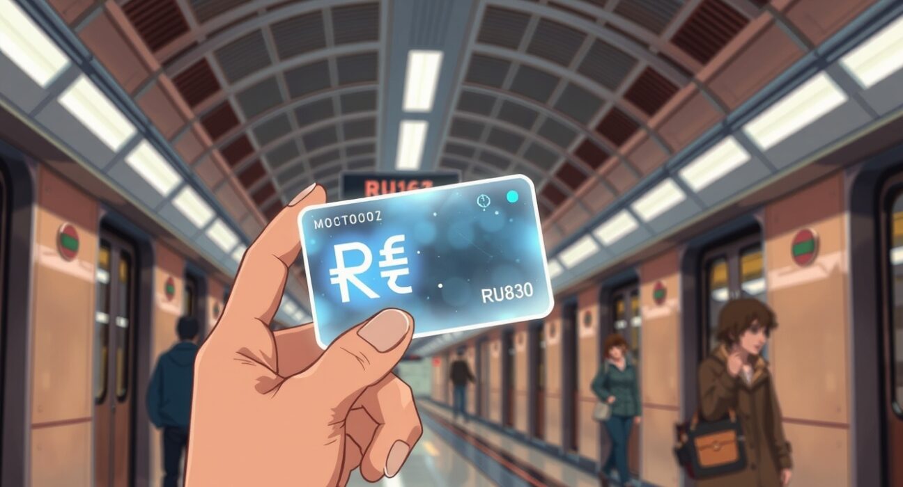 Digital ruble integration in Moscow subway system for transit card payments