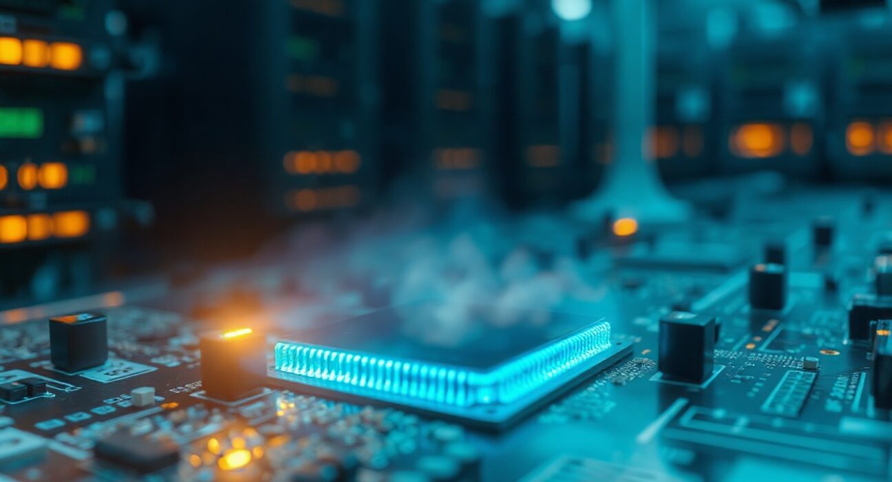 AI-powered materials discovery for semiconductor cooling