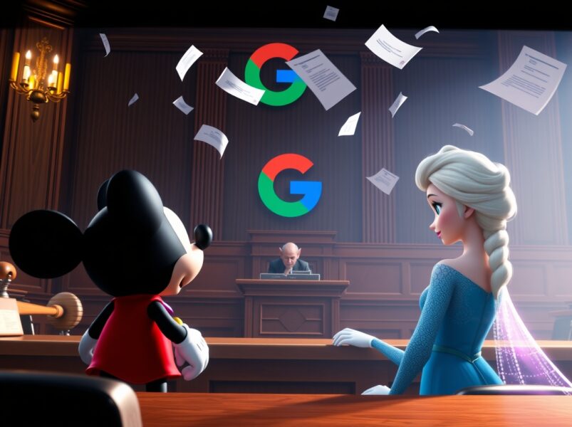 Explosive: Disney Unleashes Legal Firestorm Against Google Over Massive AI Copyright Infringement