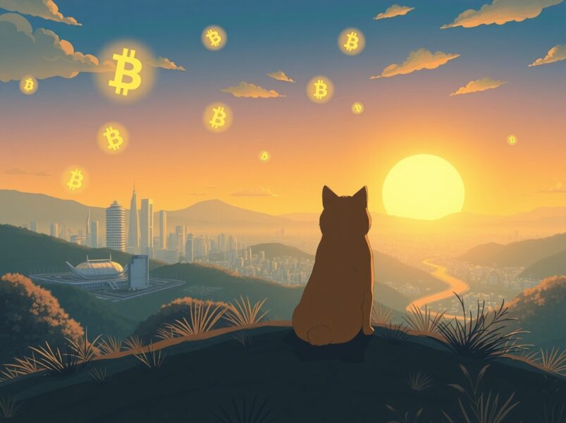 Dogecoin price prediction analysis showing future market potential and $1 target viability