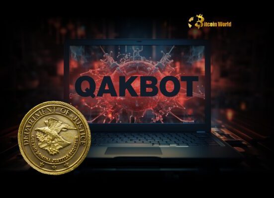 DOJ Crypto Seizure: US Government Files to Confiscate Astonishing $24M From Qakbot Developer