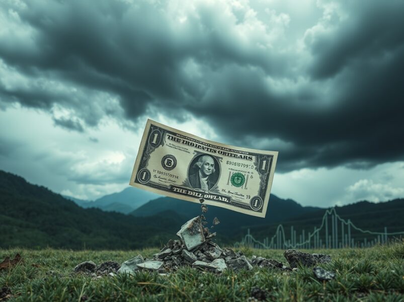 Dollar Decline Inevitable: Why Fiscal Pressure and Economic Strains Will Overpower Rate Cut Delays