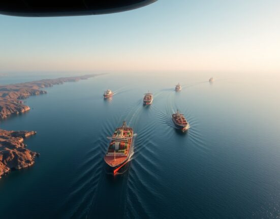 Strait of Hormuz reopening allows oil tanker traffic through critical shipping corridor