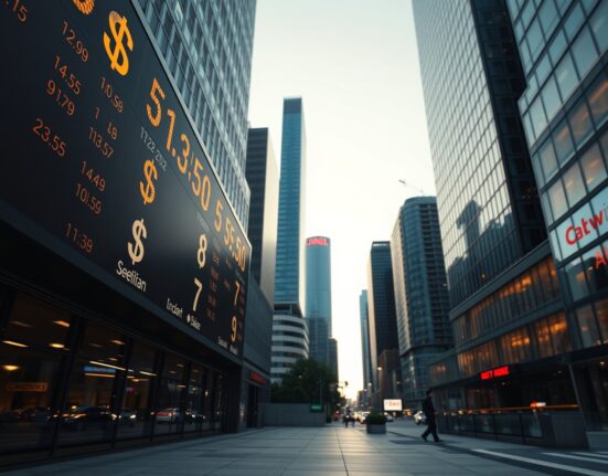 Currency exchange board showing strong US dollar and Japanese yen in intervention zone