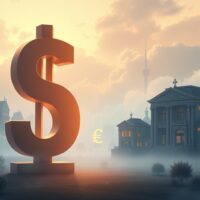 US dollar gains strength while euro and British pound weaken before major central bank policy announcements.