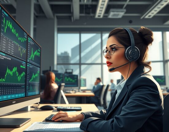 Currency trader monitors US dollar surge after Iran rejects US ceasefire proposal, reflecting safe haven demand in forex markets.