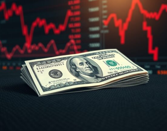 US dollar bill as safe haven asset during Iran conflict and market uncertainty