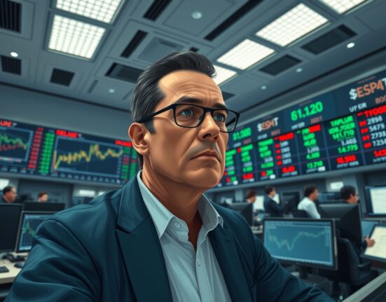 Trader analyzing US dollar currency charts as Iran ceasefire talks impact safe haven demand in global forex markets.