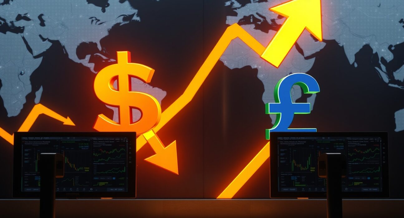Dollar Slips: How Dovish Fed Expectations Are Reshaping Currency Markets While Sterling Holds Strong