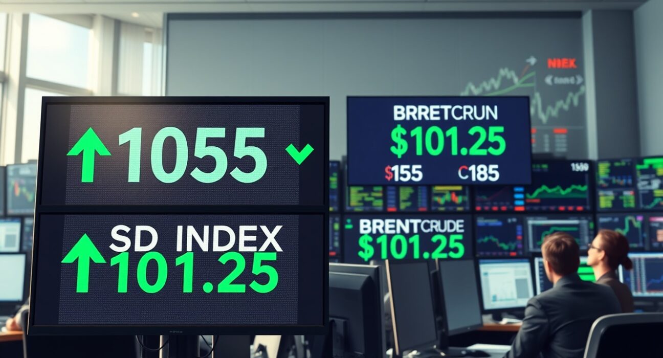 Global financial markets react as dollar surges and oil prices exceed $100 per barrel in 2025