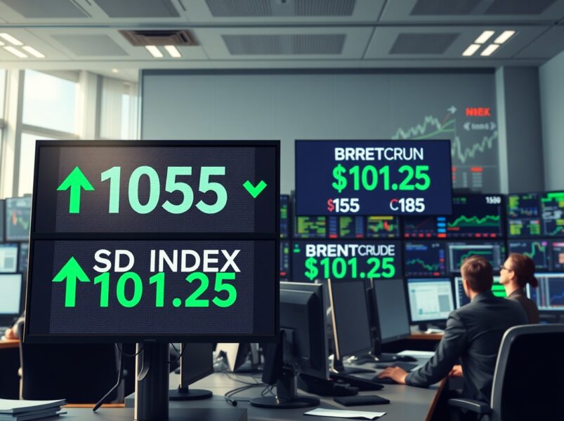 Global financial markets react as dollar surges and oil prices exceed $100 per barrel in 2025