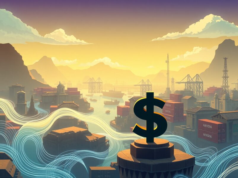 Analysis of US dollar stability after Nvidia results amid nuclear and tariff negotiations impacting global markets.