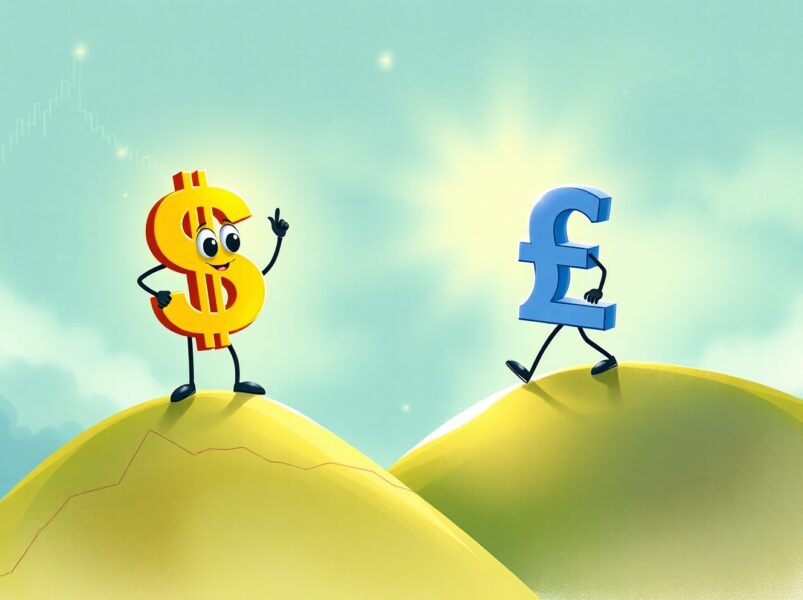 US Dollar Strength Soars on Economic Resilience; Sterling Shows Cautious Gains