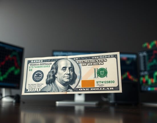 U.S. dollar bill as a safe-haven asset during rising U.S.-Iran geopolitical tensions.