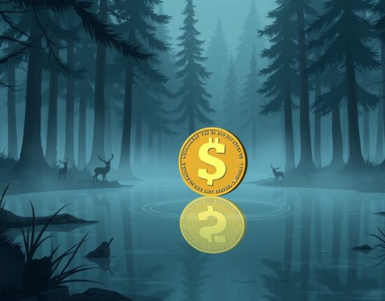 US dollar coin as a safe-haven asset during global market uncertainty and volatility.