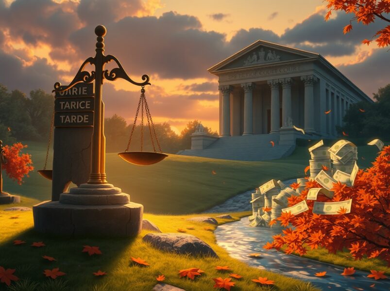 Supreme Court ruling causes US dollar to tumble as Trump-era national security tariffs declared unlawful.