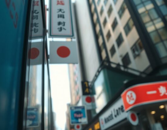 Currency exchange board showing US dollar and Japanese yen rates