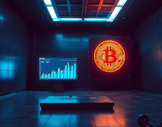 Illustration of a dormant Bitcoin whale transferring a large amount of BTC to a new address.
