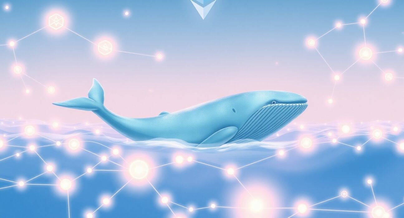 A dormant Ethereum whale awakens to accumulate a massive 44,233 ETH from Binance, signaling a potential long-term hold.
