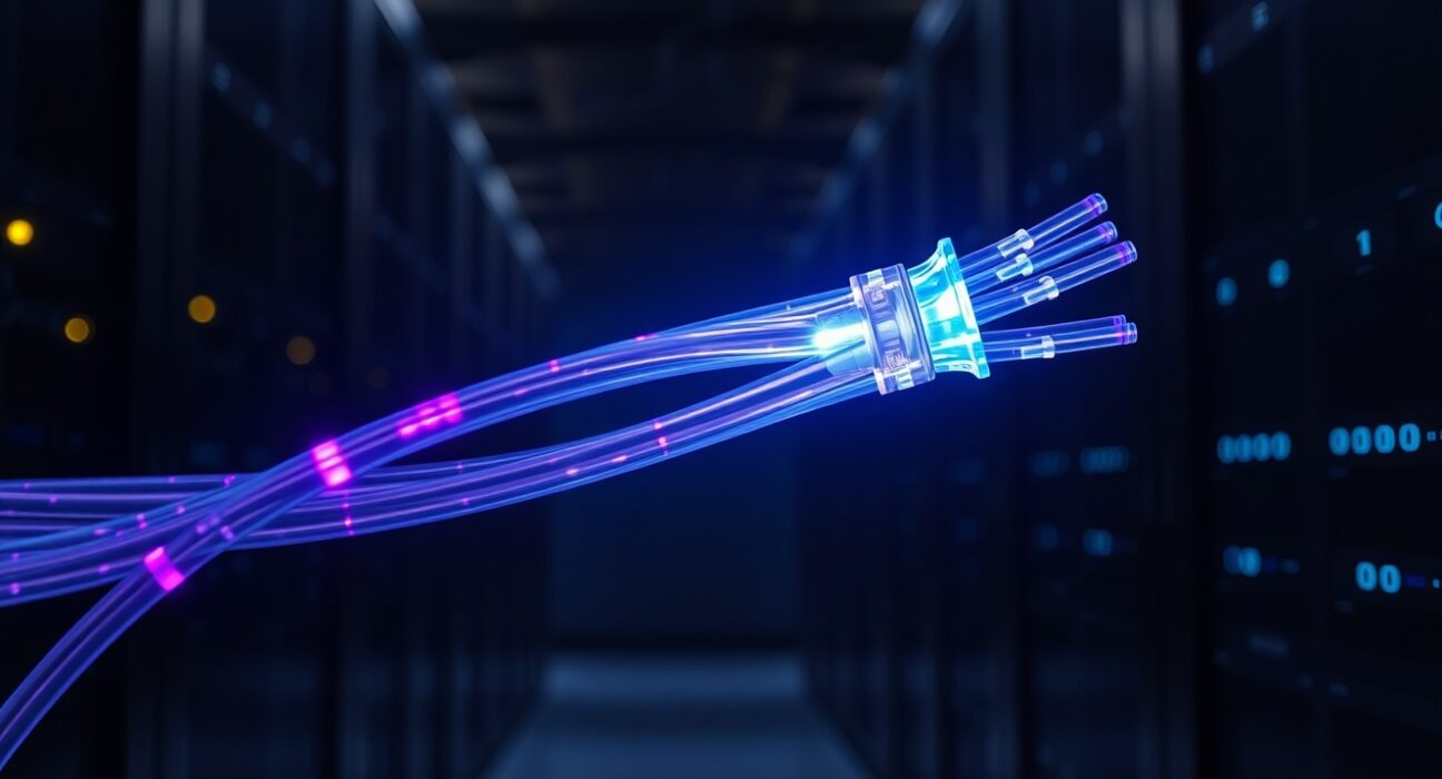 DoubleZero Edge high-speed fiber optic data transmission for the Solana blockchain.