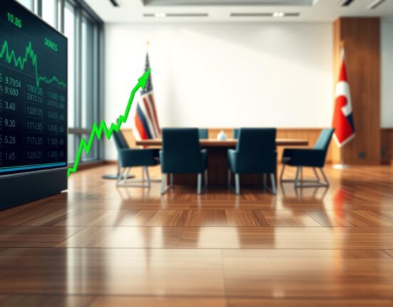 Dow Jones rally and Lebanon peace talks symbolize market optimism amid Middle East diplomacy.