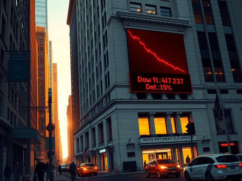 Dow Jones Industrial Average Plummets as Soaring PPI Data Ignites Stagflation Nightmares