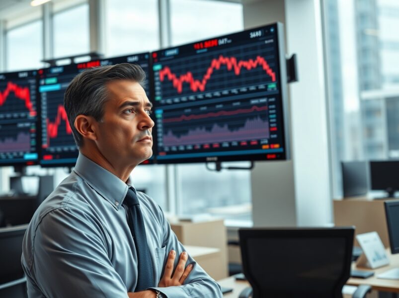 Dow Jones Falls Sharply: US Markets Plunge Over 1% in Major Selloff