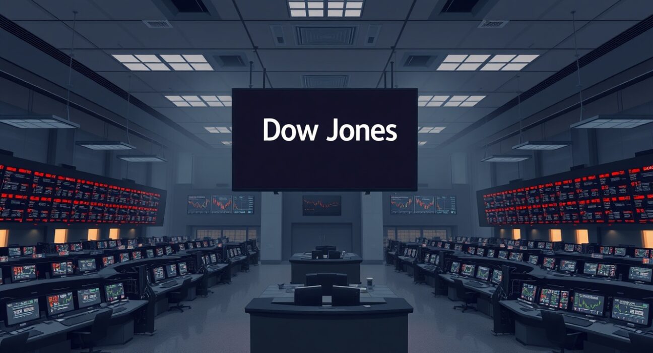 Dow Jones futures fall as corporate earnings disappoint, signaling market uncertainty.
