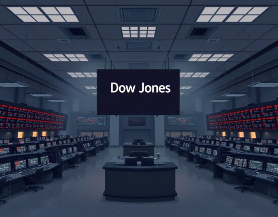 Dow Jones futures fall as corporate earnings disappoint, signaling market uncertainty.
