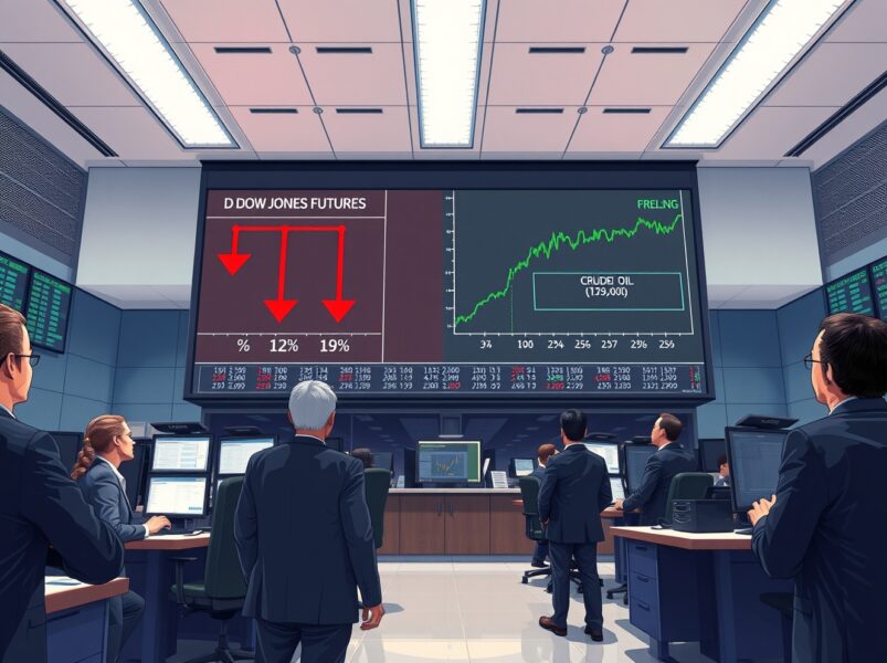 Dow Jones Futures Plunge as Soaring Oil Prices Spark Inflation Fears