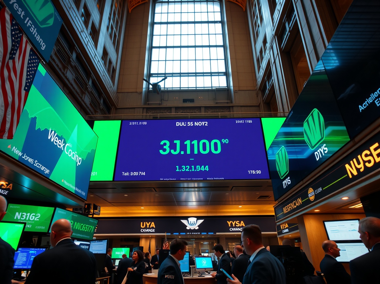 Dow Jones Industrial Average Wins the Week by Playing Defence