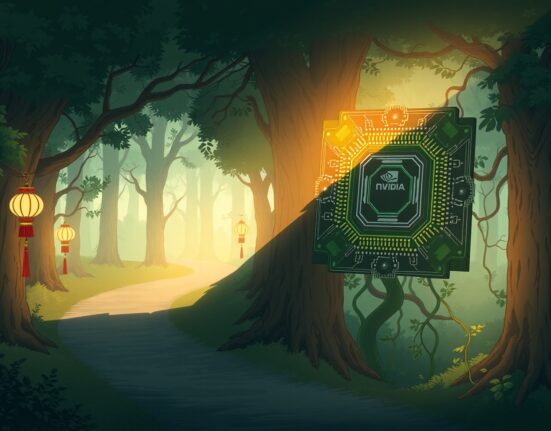 Diverging market performance with Dow Jones rising as Nvidia sell-off pressures S&P 500