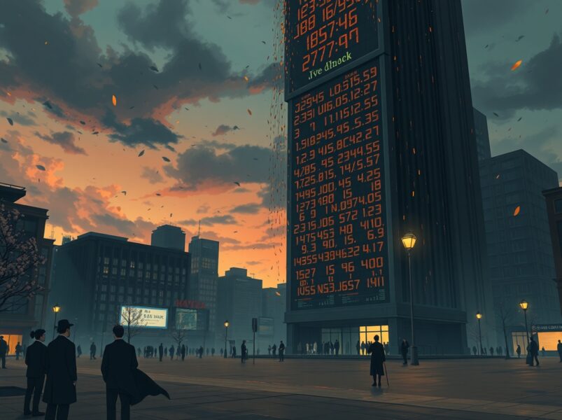 Dow Jones Industrial Average Plummets Below 49,000 as Alarming Tariff Chaos Returns