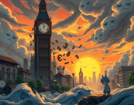 Dow Jones Industrial Average plunging on alarming PPI inflation data release.