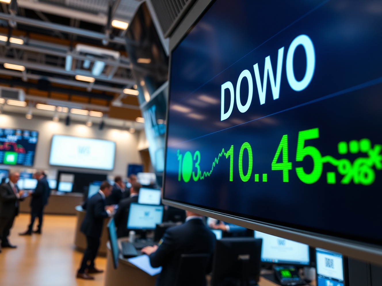 Dow Jones Tags a Record, Then Hides Behind Its Dullest Stocks