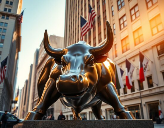 The Dow Jones Industrial Average rally on Wall Street following diplomatic progress in Iran negotiations.