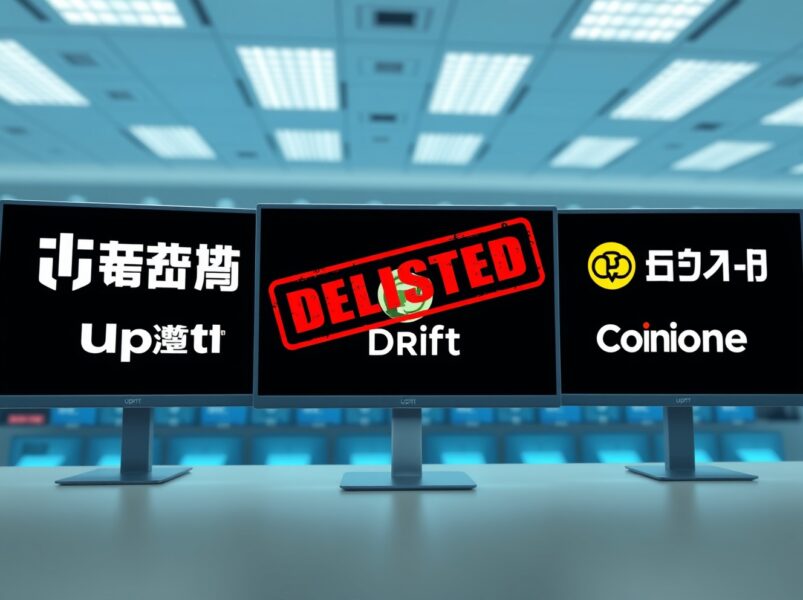 DRIFT Delisting Confirmed: Upbit, Bithumb, Coinone Remove Token on June 1