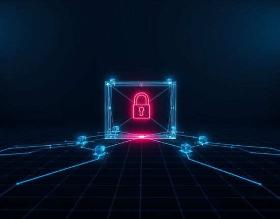 Blockchain network security breach showing compromised administrative node in Drift Protocol durable nonce attack