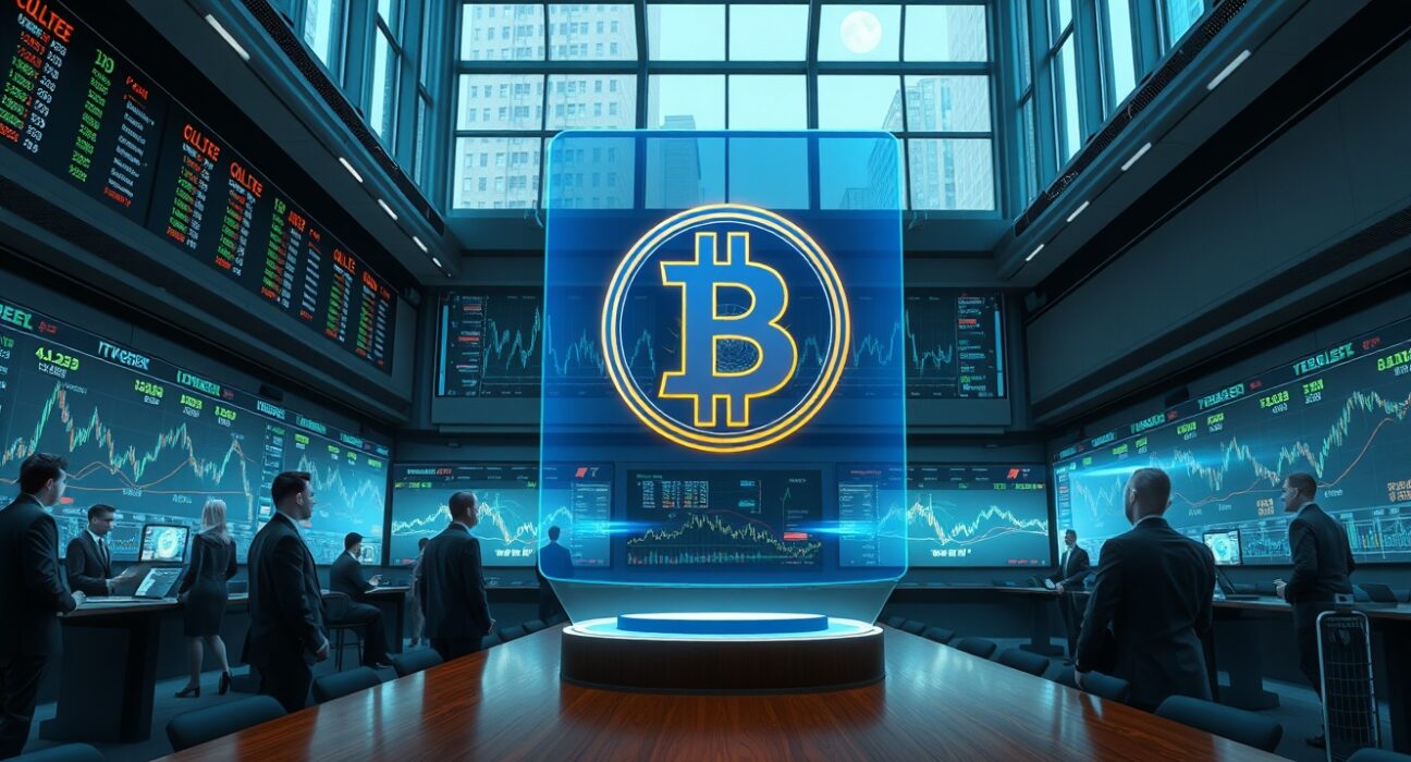 DTCC tokenized securities trading pilot announcement 2025 digital asset blockchain Wall Street