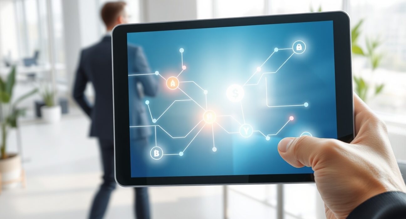 Secure stablecoin payment transaction interface representing dtcpay's Series A funding milestone.