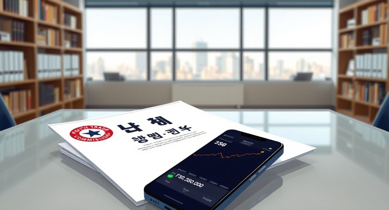 South Korean FTC regulatory action against Dunamu cryptocurrency exchange fee advertising