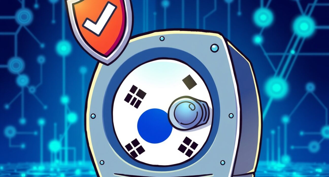 Secure VASP license approval protecting a vibrant South Korean cryptocurrency exchange.