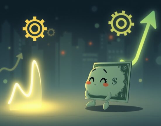 Analysis of the US Dollar Index easing against strong inflation data, showing market dynamics.