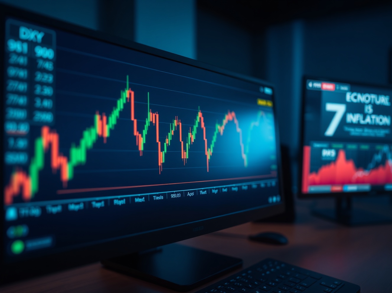 DXY Holds Gains Above 99.00 as Markets Eye US PCE Inflation Data