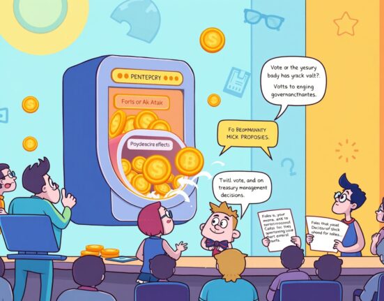 dYdX buyback proposal voting process with community governance and treasury management