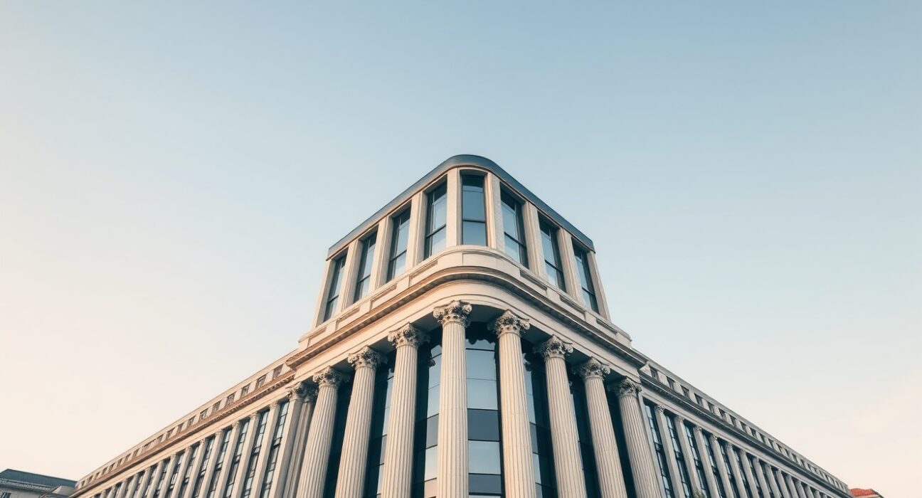 European Central Bank headquarters representing monetary policy decisions on energy inflation risks