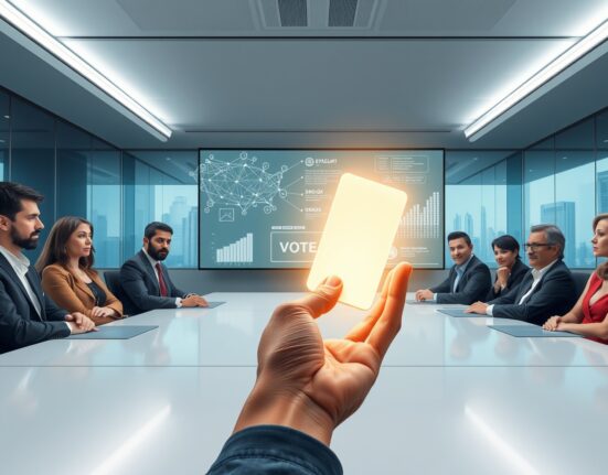 ECB report analysis on DeFi governance concentration showing voting power imbalance in DAOs.