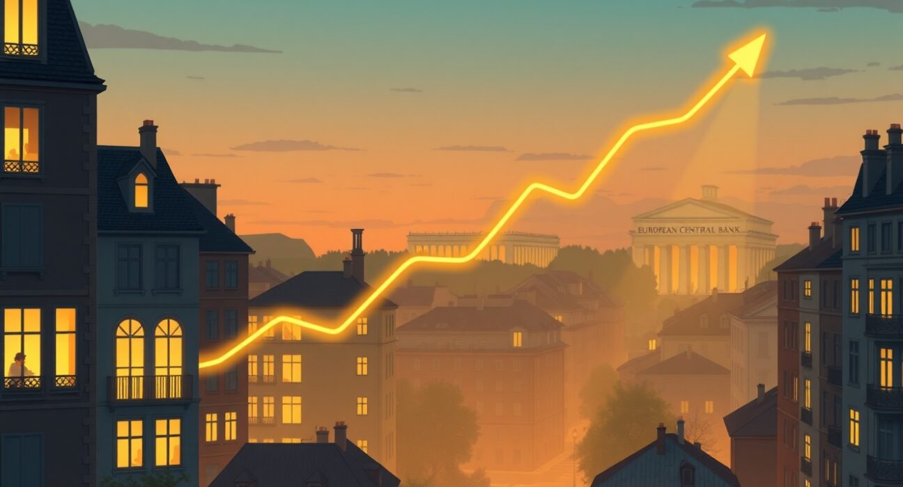 ECB Eurozone wage growth analysis showing Q4 2024 negotiated wage acceleration impact on inflation