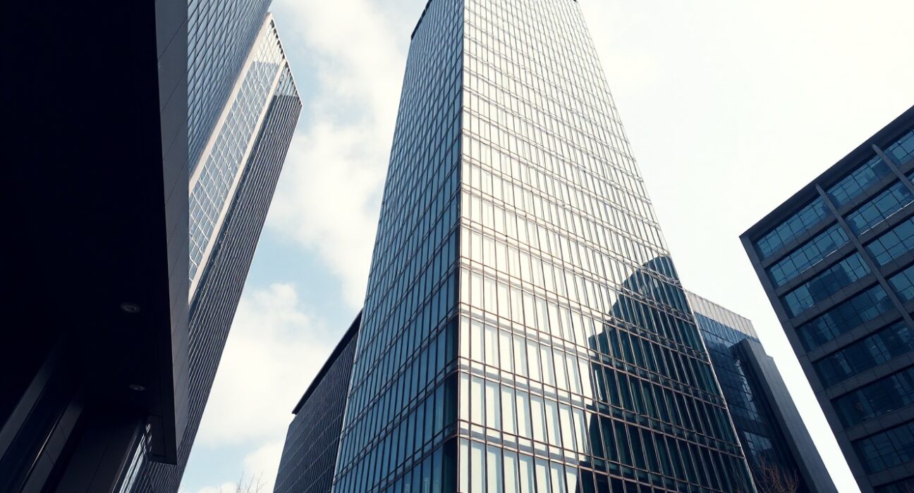 European Central Bank headquarters representing monetary policy decisions and economic analysis