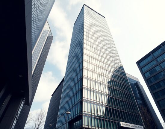 European Central Bank headquarters representing monetary policy decisions and economic analysis